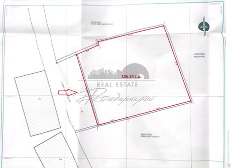 Land plot 196 sqm for sale
