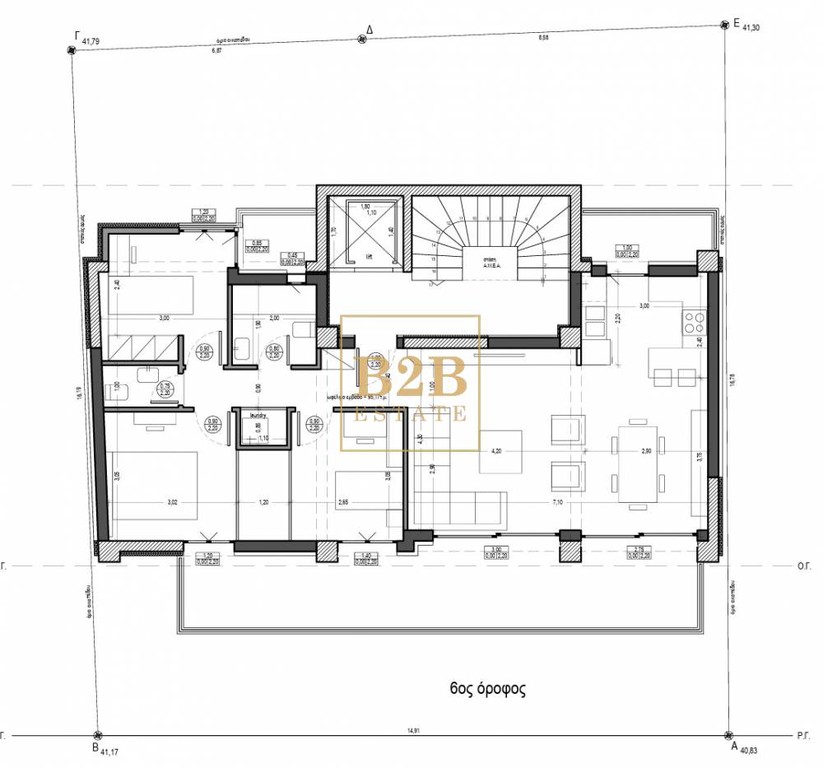 Διαμέρισμα 125 τ.μ. προς πώληση, Κέντρο Καλαμαριάς
