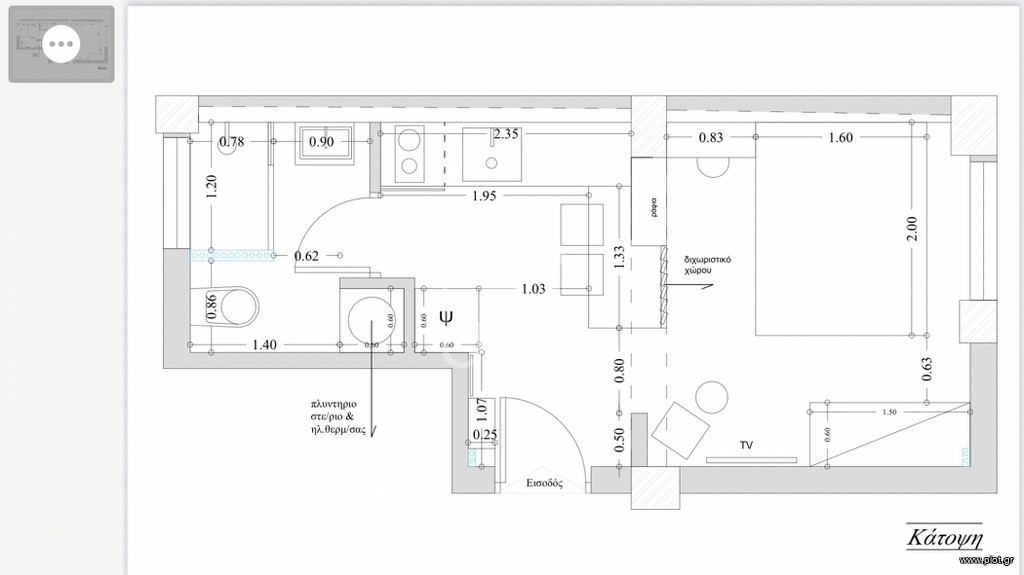 Studio / γκαρσονιέρα 23 τ.μ. πρός πώληση, Αχαΐα, Πάτρα