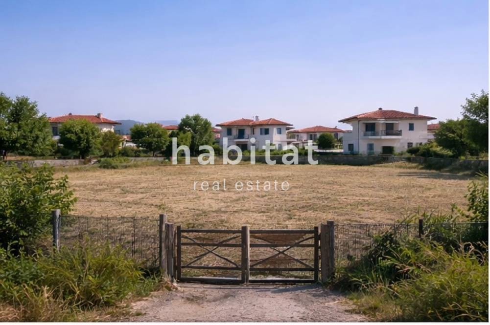 Οικόπεδο 1.104 τ.μ. προς πώληση, Καλύβες Πολυγύρου