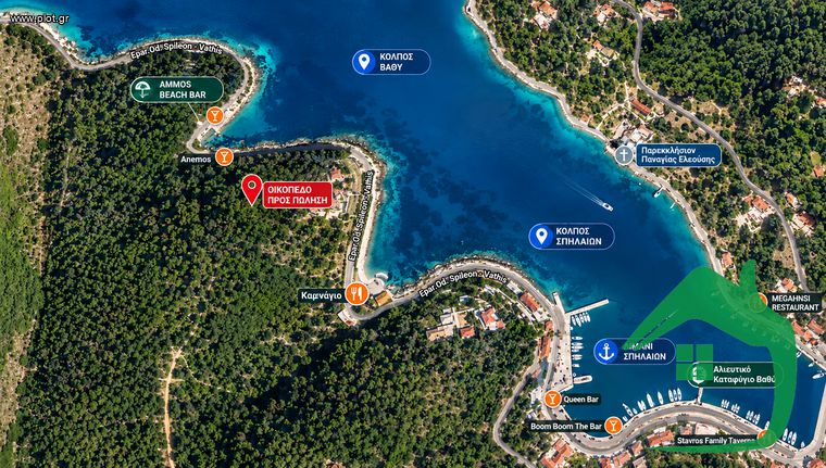 Οικόπεδο 20.000 τ.μ. για πώληση, Ν. Λευκάδας, Μεγανήσι