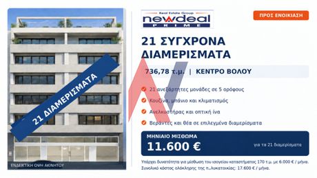 Επιχειρηματικό κτίριο 736 τ.μ. πρός ενοικίαση