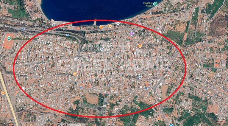 Land plot 1.250 sqm for sale, Achaia, Aigio