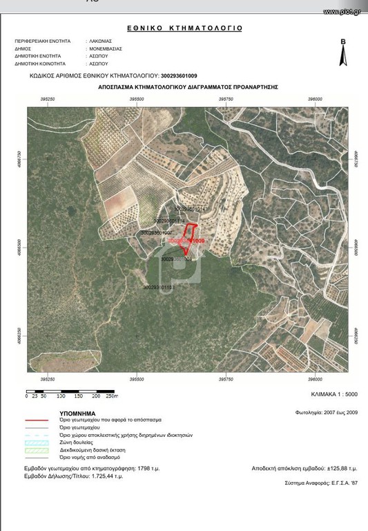 Αγροτεμάχια 13.000 τ.μ. προς πώληση, Παπαδιάνικα Ασωπού