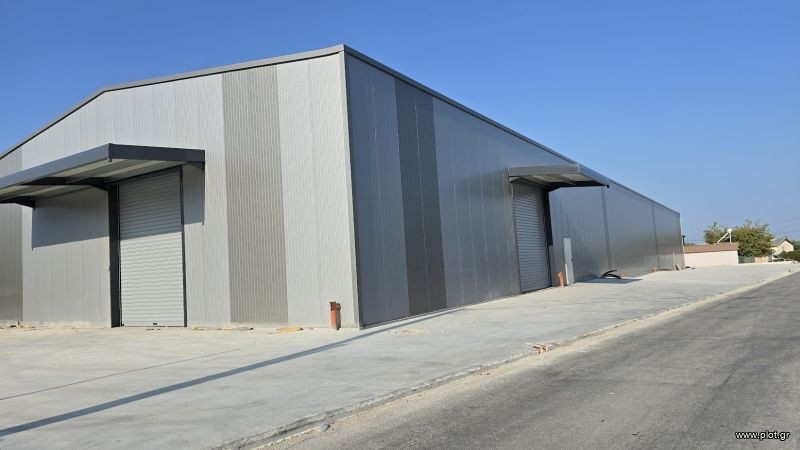 Βιομηχανικός χώρος 450 τ.μ. προς ενοικίαση, Γλαύκος