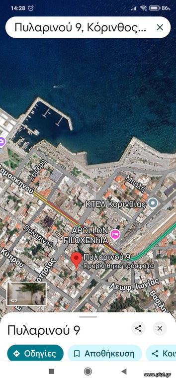 Οικόπεδο 485 τ.μ. προς πώληση, Αγία Άννα Κορίνθου