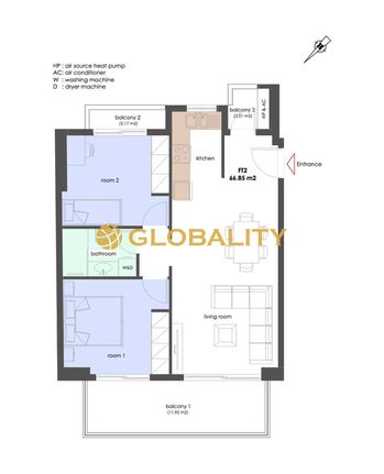 Apartment 67 sqm for sale, Athens - South, Nea Smyrni