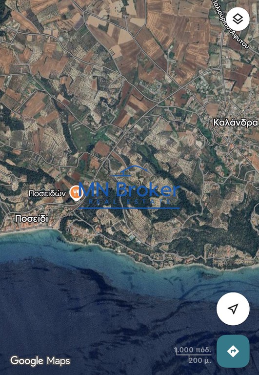 Οικόπεδο 2.000 τ.μ. πρός πώληση, Χαλκιδική, Κασσάνδρα