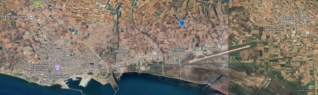Οικόπεδο 7.625 τ.μ. προς πώληση, Απαλός