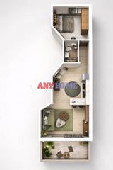 Studio / γκαρσονιέρα 45 τ.μ. πρός πώληση, Θεσσαλονίκη - Κέντρο, Διοικητήριο-thumb-3