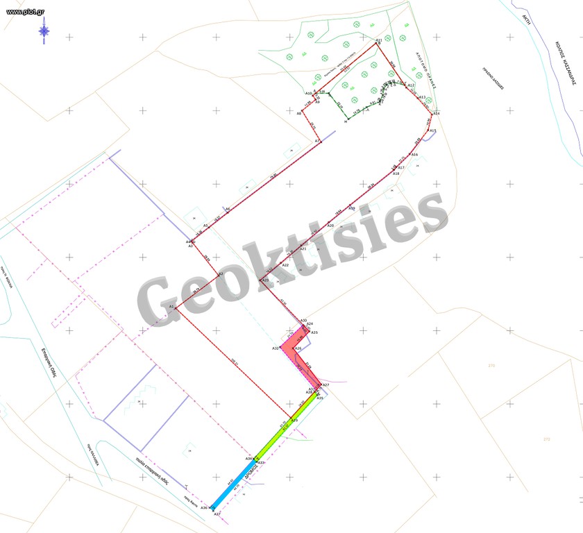 Αγροτεμάχια 13.400 τ.μ. πρός πώληση, Χαλκιδική, Κασσάνδρα