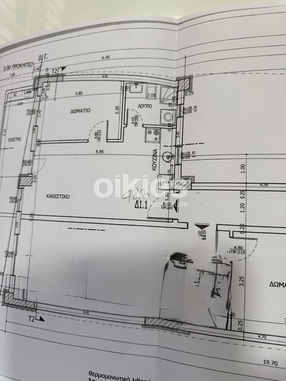 Studio / γκαρσονιέρα 49 τ.μ. προς πώληση, Κέντρο Πυλαίας