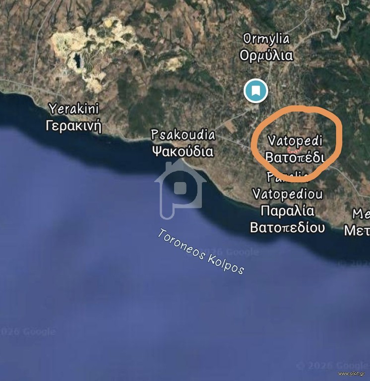 Οικόπεδο 1.000 τ.μ. προς πώληση, Βατοπέδι