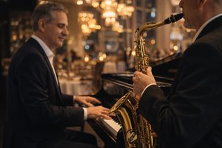Ντουέτο πιάνο – σαξόφωνο προσφέρεται για live εμφανίσεις
