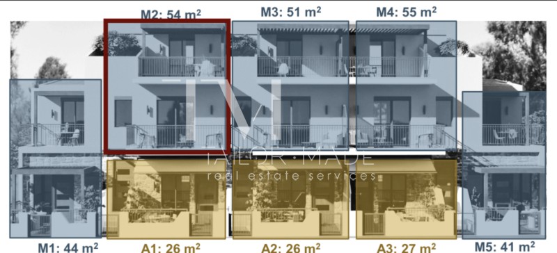 Μεζονέτα 54 τ.μ. προς πώληση, Σταυρός Ρεντίνας