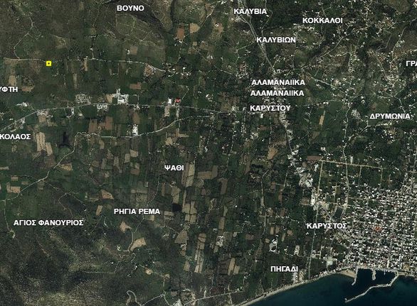 Αγροτεμάχια 2.800 τ.μ. για πώληση, Εύβοια, Κάρυστος