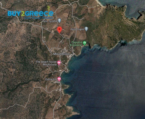 Οικόπεδο 2.480 τ.μ. πρός πώληση, Κυκλάδες, Νάξος - Δρυμαλία