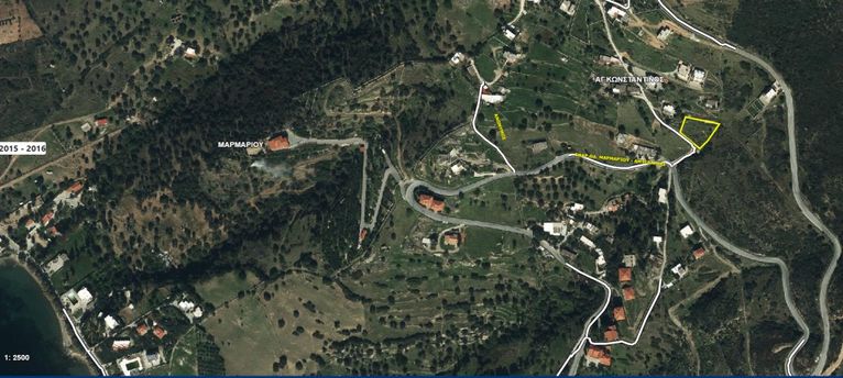 Land plot 1.000 sqm for sale, Evia, Marmari