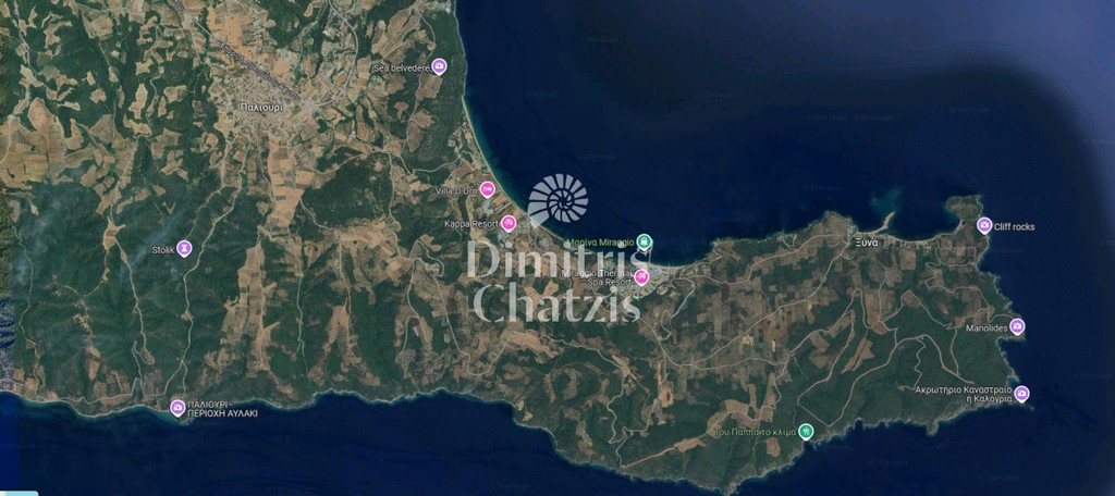 Αγροτεμάχια 10.280 τ.μ. πρός πώληση, Χαλκιδική, Παλλήνη