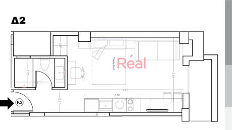 Studio / γκαρσονιέρα 29 τ.μ. για πώληση