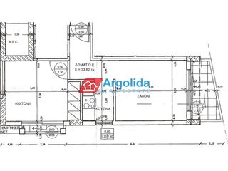 Διαμέρισμα 33 τ.μ. για πώληση, Αργολίδα, Ασίνη-thumb-1