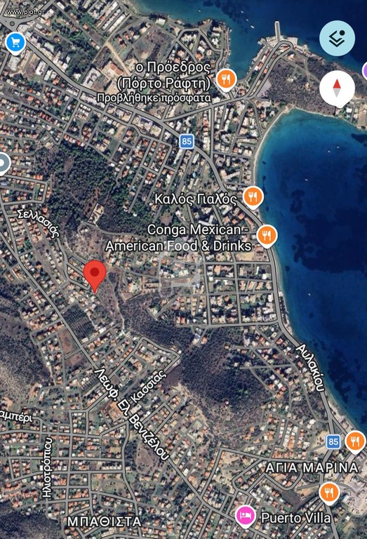 Οικόπεδο 250 τ.μ. προς πώληση, Πόρτο Ράφτη