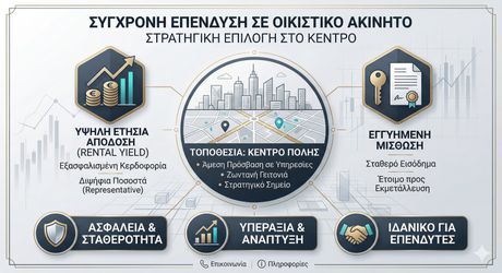 Διαμέρισμα 60 τ.μ. πρός πώληση