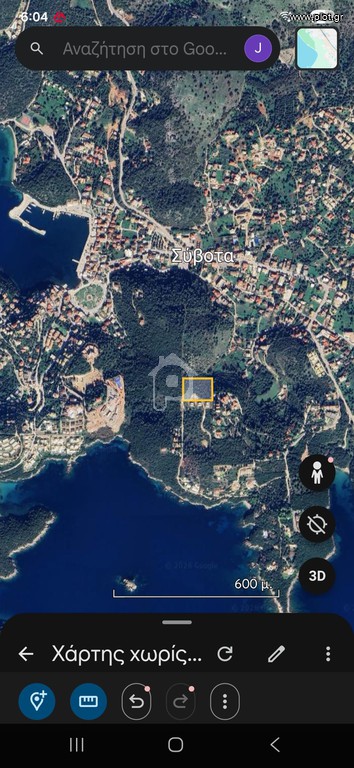 Οικόπεδο 8.096 τ.μ. προς πώληση, Κέντρο Συβότων