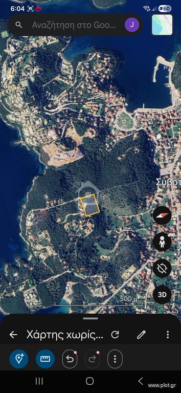Οικόπεδο 8.096 τ.μ. προς πώληση, Κέντρο Συβότων