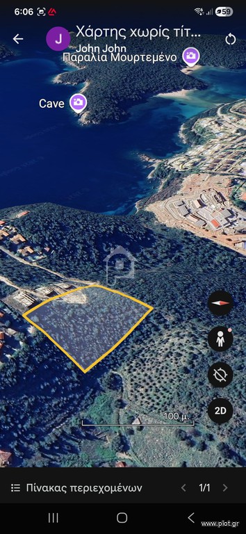 Οικόπεδο 8.096 τ.μ. προς πώληση, Κέντρο Συβότων