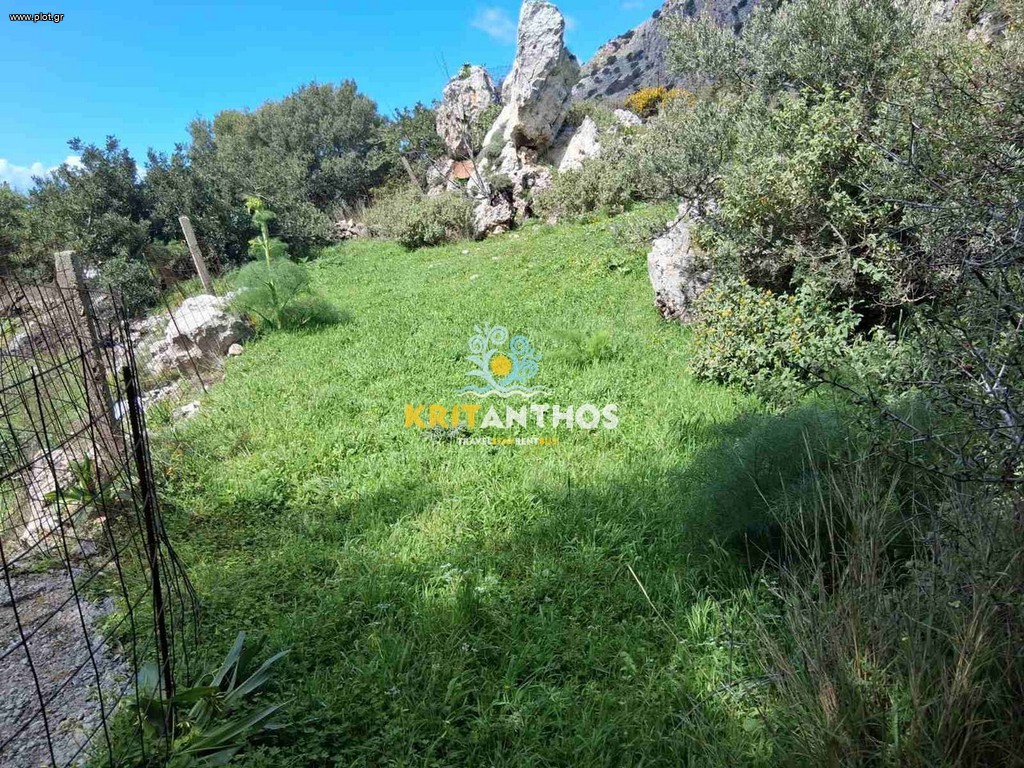 Land plot 880 sqm for sale, Rethymno Prefecture, Lampi