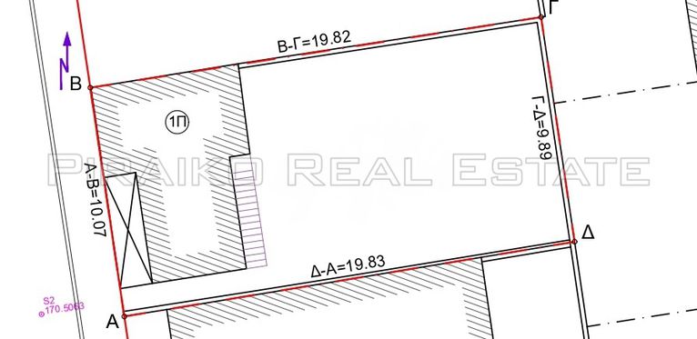 Land plot 198 sqm for sale, Piraeus Suburbs, Koridallos