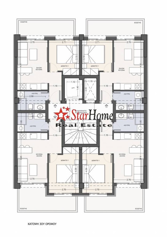 Studio / γκαρσονιέρα 44 τ.μ. προς πώληση, Βούλγαρη - Άγιος Ελευθέριος