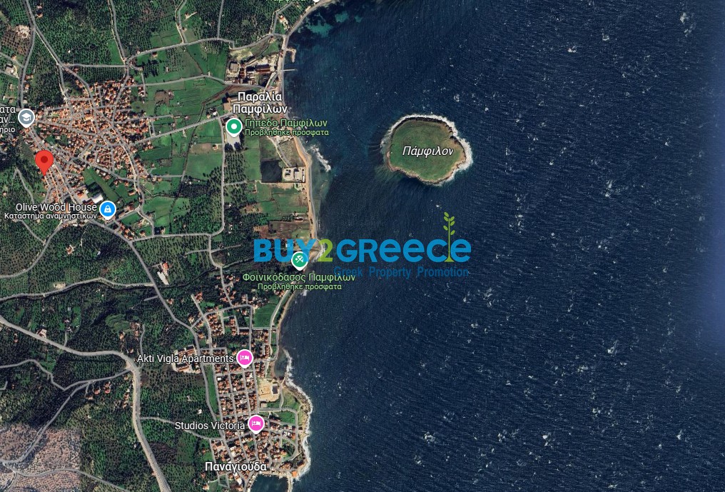Οικόπεδο 109 τ.μ. προς πώληση, Πάμφιλα