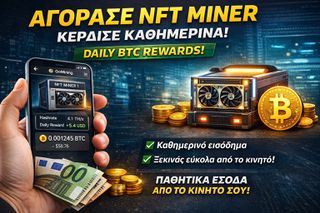 Side income από το κινητό (αγοράζεις Miner NFT & πληρώνει καθημερινά)