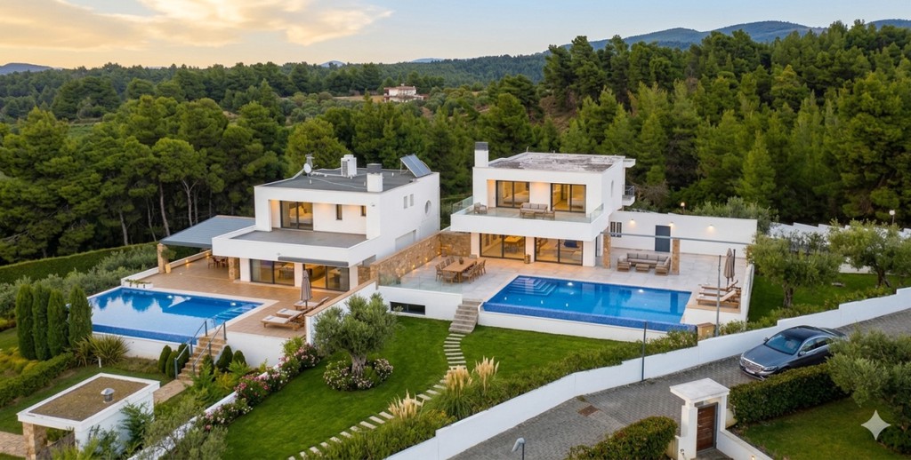 Βίλλα 340 τ.μ. προς πώληση, Σίβηρη