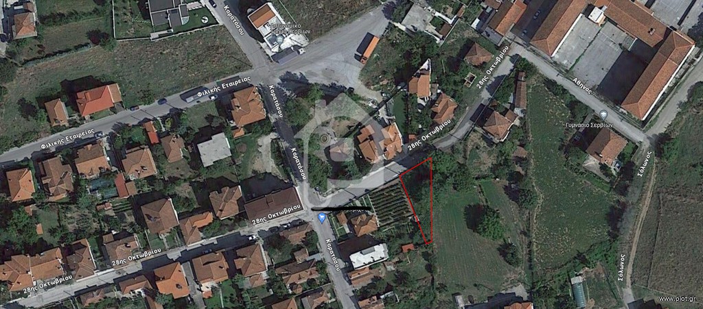 Οικόπεδο 341 τ.μ. για πώληση, Ν. Κοζάνης, Σέρβια