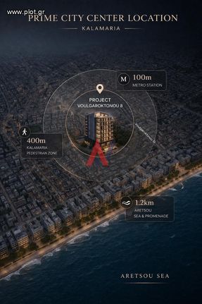 Apartment 40 sqm for sale, Thessaloniki - Suburbs, Kalamaria