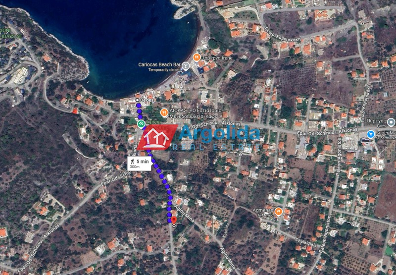 Οικόπεδο 400 τ.μ. προς πώληση, Σχίνος Λουτρακίου-Περαχώρας