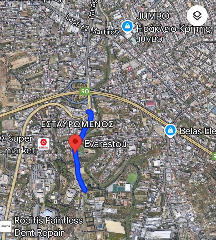 Οικόπεδο 4.456 τ.μ. πρός πώληση, Ν. Ηρακλείου, Ηράκλειο Κρήτης