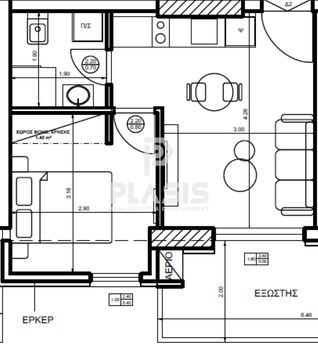 Studio / γκαρσονιέρα 40 τ.μ. προς πώληση