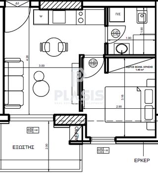Studio / γκαρσονιέρα 40 τ.μ. προς πώληση