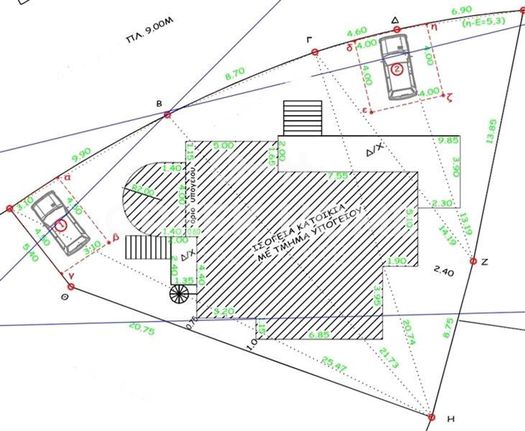 Land plot 350 sqm for sale, Athens - North, Chalandri