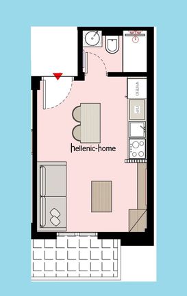 Studio 25 sqm for sale, Thessaloniki - Center, Panagia Faneromeni