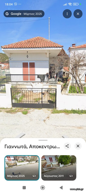 Μονοκατοικία 85 τ.μ. προς πώληση, Γιαννωτά