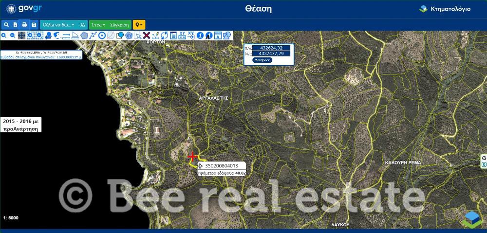 Αγροτεμάχια 4.199 τ.μ. πρός πώληση, Μαγνησία, Αργαλαστή