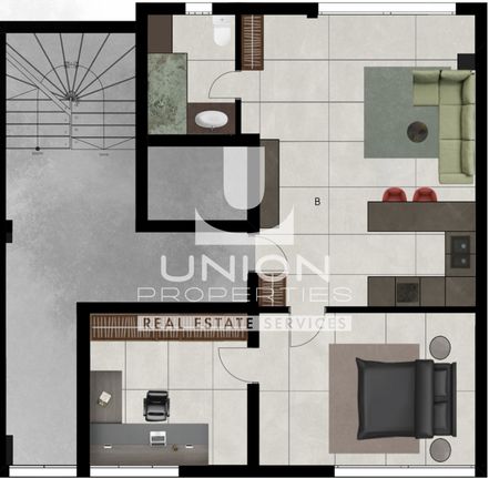 Apartment 66,20 sqm for sale, Athens - Center, Gazi - Metaxourgio - Votanikos