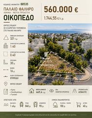 Οικόπεδο 321 τ.μ. πρός πώληση