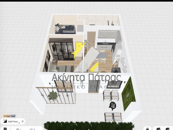 Διαμέρισμα 45 τ.μ. για πώληση, Αχαΐα, Πάτρα