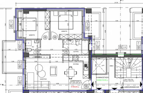 Apartment 73 sqm for sale